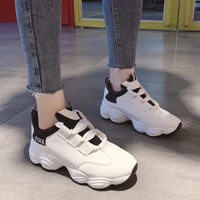 

Womens Sneakers shoes Women's Shoes Casual Shoes Spring Platform Woman 2019 Tennis Female Woman's Thick Fashion Heels Trainers