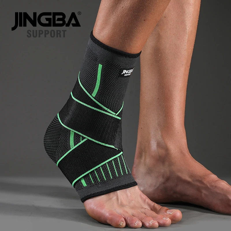 1 PCS Protective Football Basketball Ankle Support Compression Nylon Strap Belt