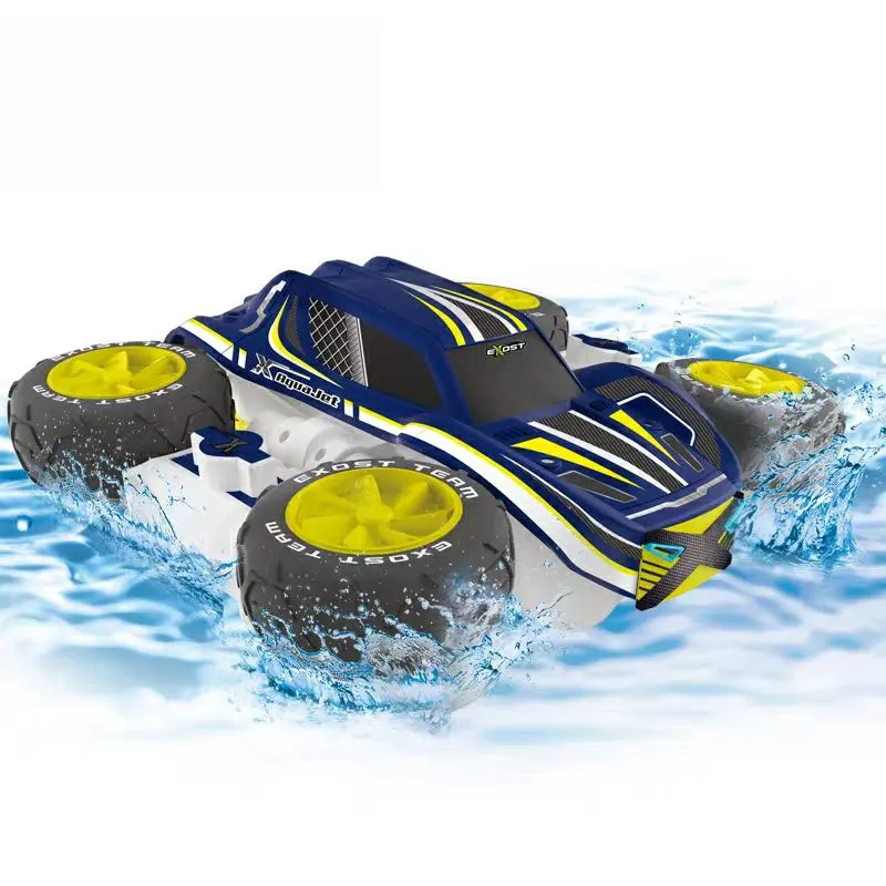 Deformable Amphibious RC Car Waterproof Rechargeable  Remote Control Stunt Off-road Vehicles Kid's Electric Outdoor Toys Gift