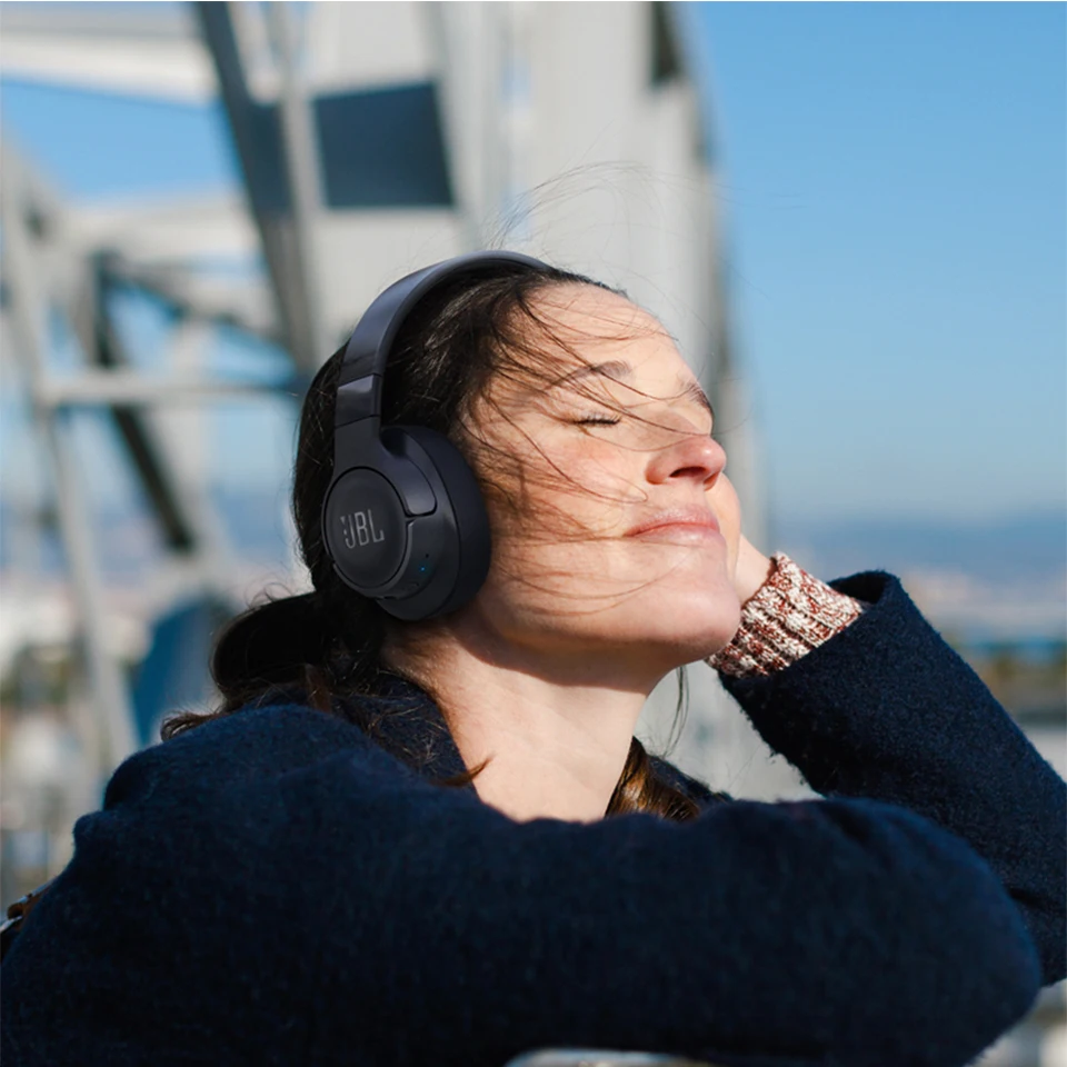 JBL TUNE 700BT Wireless Bluetooth Headphones Pure Bass Earphone Gaming Sports Headset Multi Point Connection Handsfree with Mic