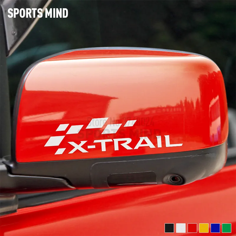 

5 пар автомобильный Стайлинг для Nissan X-Trail T32 T31 T30 Xtrail Nismo внешние аксессуары JDM зеркало заднего вида Автомобильные наклейки Наклейка