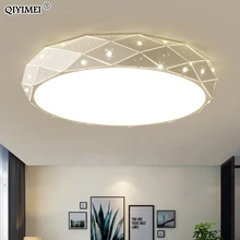 Железная Люстра для детской спальни, гостиной с регулируемой яркостью, с пультом дистанционного управления, светильник, AC85-260V, Светильники для помещений