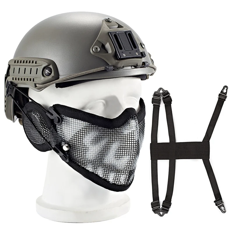 Unisex Sunscreen Mesh Mouth Protector Riding Sports Equipment Outdoor Riding Breathable Face Half Mask New