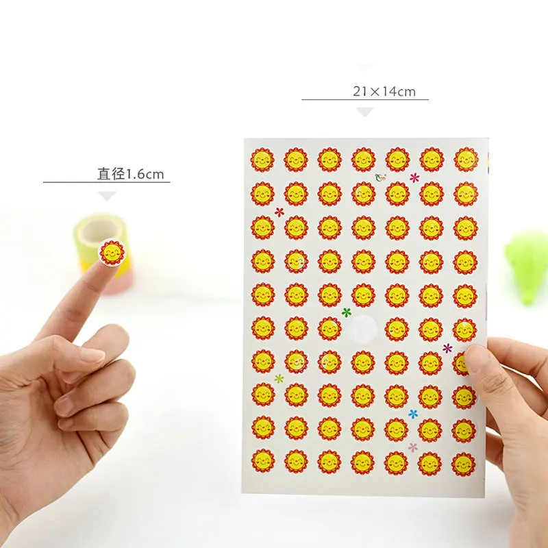  10pcs/Lot Cartoon Reward Sticker Kindergarten Primary School Homework Reward Sticker Teacher Class  - 4000077606722