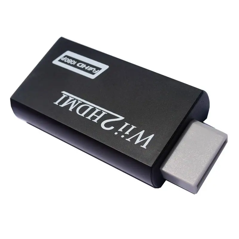 AMS-HDMI конвертер HD выход автоматический переключатель разрешение WII2HDMI