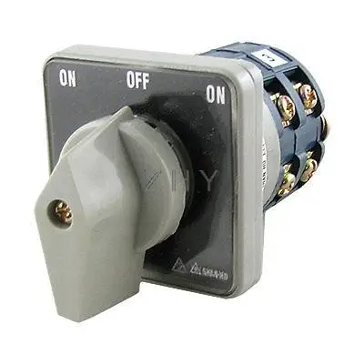 

Electric ON-OFF-ON Momentary Rotary Knob Changeover Switch