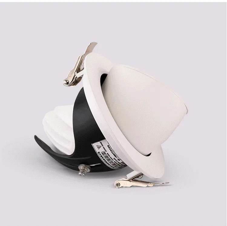 嵌入式cob天花灯_象鼻灯led射灯牛眼灯360度旋转射灯-cob背景墙孔---阿里巴巴_02_16