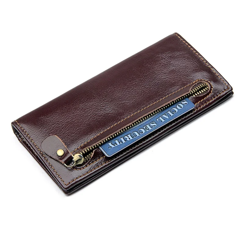 JMD Real Cow Leather RFID Blocking Short Wallet Men's Card Holder Credit Protect R-8122Q | Багаж и сумки
