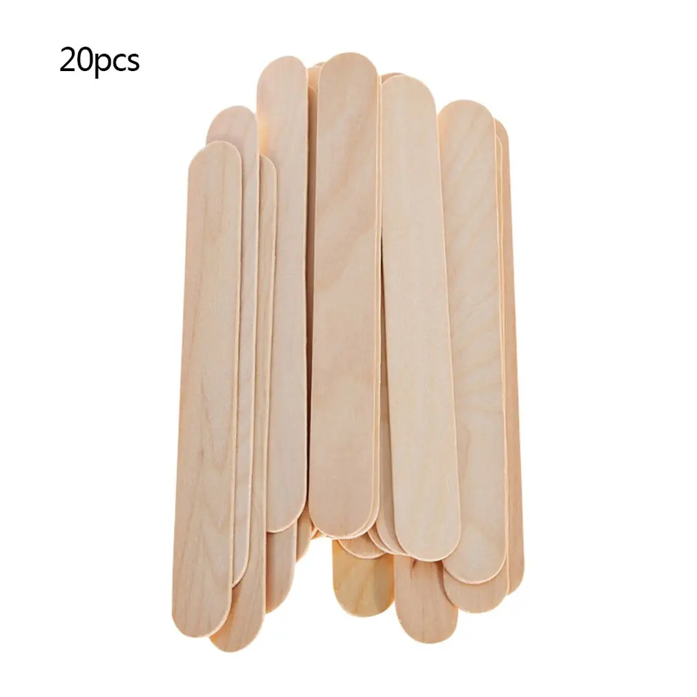 Мини Деревянные палочки красивые инструменты для тела удаление волос воск деревянная палочка воск палочка для мороженого палочка маска