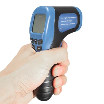

With LCD Backlight Digital Non Contact Laser Photo Tachometer 2.5-99999 RPM Measuring Range Tach Tester Meter Speed Gauge
