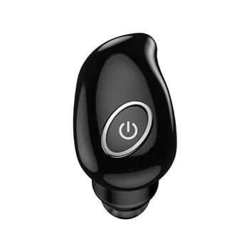 

V21 Single Ear TWS Wireless Bluetooth 5.Can Answering Calls, Mini Earbuds Earphones Stereo Headset - Black