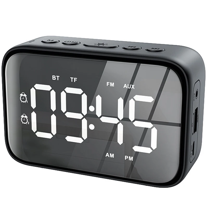 alarm clock with radio and bluetooth