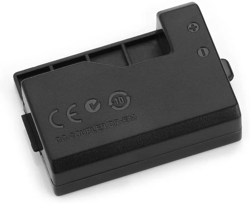 Adaptador de Alimentação ca Dr-e10 dc Acoplador Carregador Kit para Canon Eos Rebel t3 t5 t6 Beijo X50 X70 Eos 1100d 1200d Câmera Digital Ack-e10 - Image 2