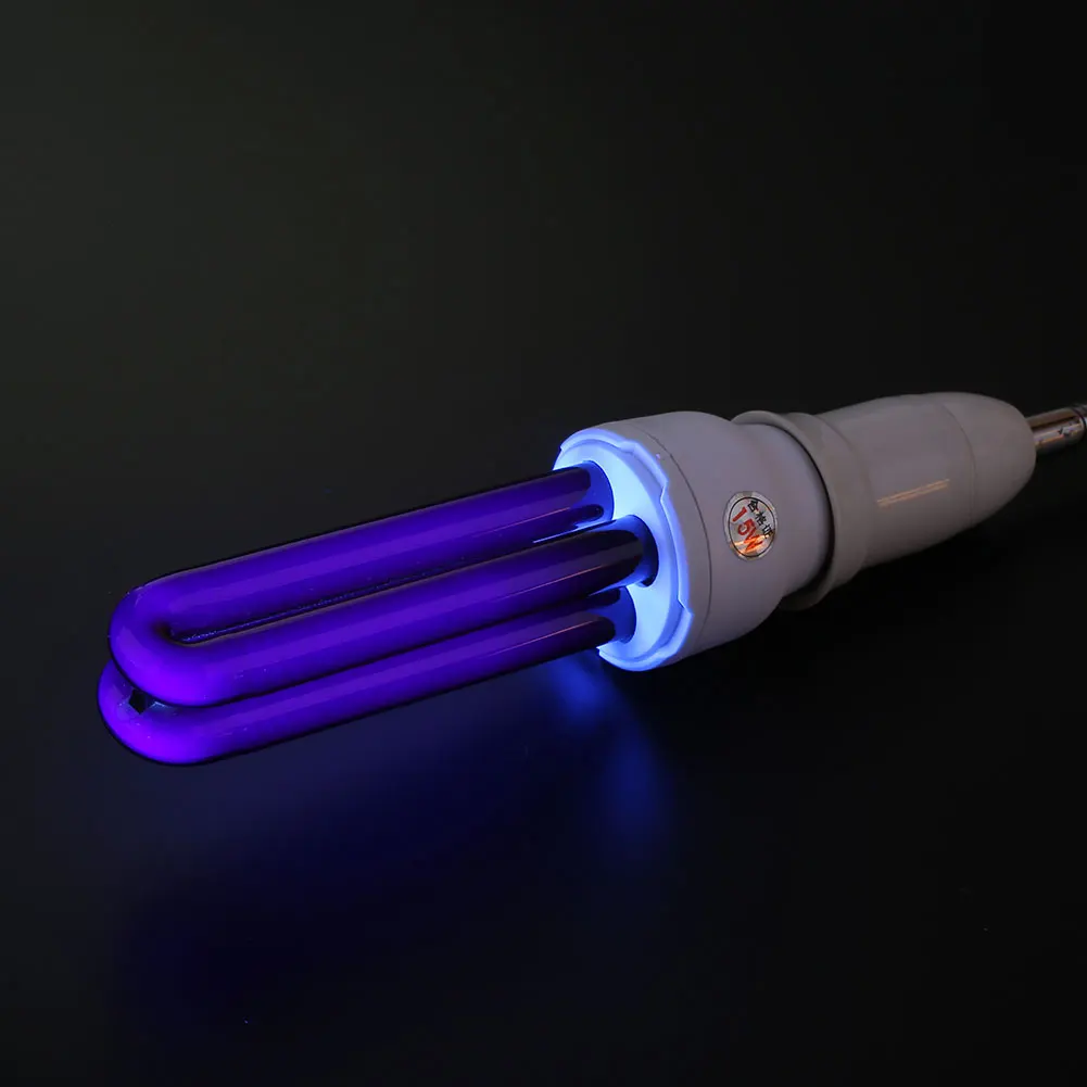 E27 2U 15W ультрафиолетовые люминесцентные лампы с низким энергопотреблением 220V