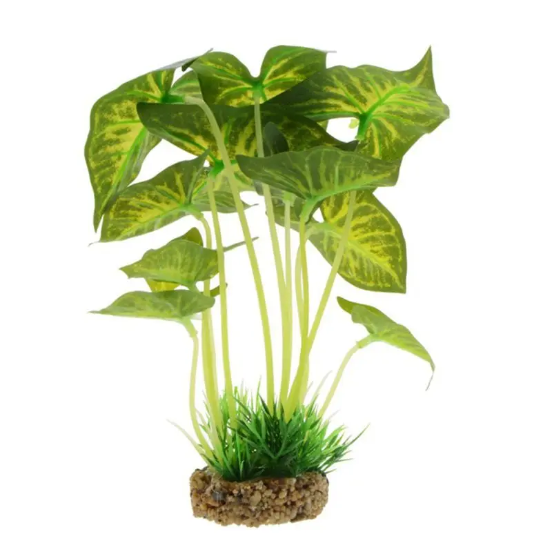 

Aquarium Plants Decoration Artificial Plants for Fish Tank 2 Pack