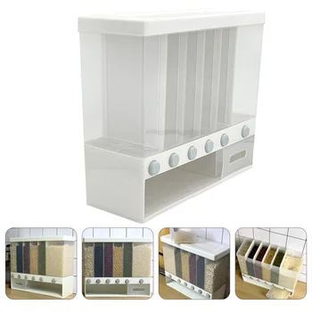 

1Pc Rice Storage Container Light Grains Container Rice Storage Tank Food Organizer