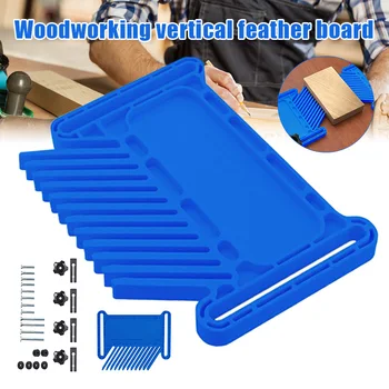 

Woodworking Vertical Feather Board Multi-function Woodworking Board Carpenter Auxiliary Small Tool Flip Engraving K888