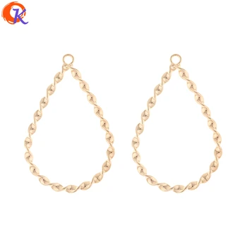 

Cordial Design 50Pcs 52*33MM Jewelry Accessories/Earring Connectors/Drop Shape/Earring Making/DIY/Hand Made/Earring Findings