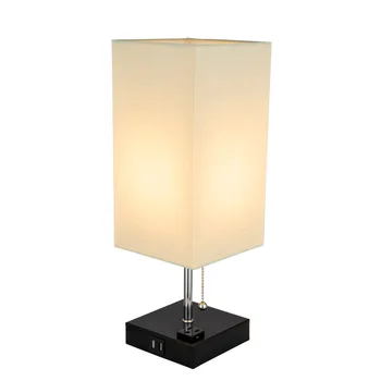 

Cross-border lamp Amazon USB mobile phone charging touch cloth cover lamp bedside small table lamp