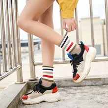 3 штуки, женские носки, милые, модные, сексуальные, с оборками, зеленые, фиолетовые, уличные, в стиле хип-хоп, милые, повседневные, хлопковые носки, Осень-зима, для девушек, теплые