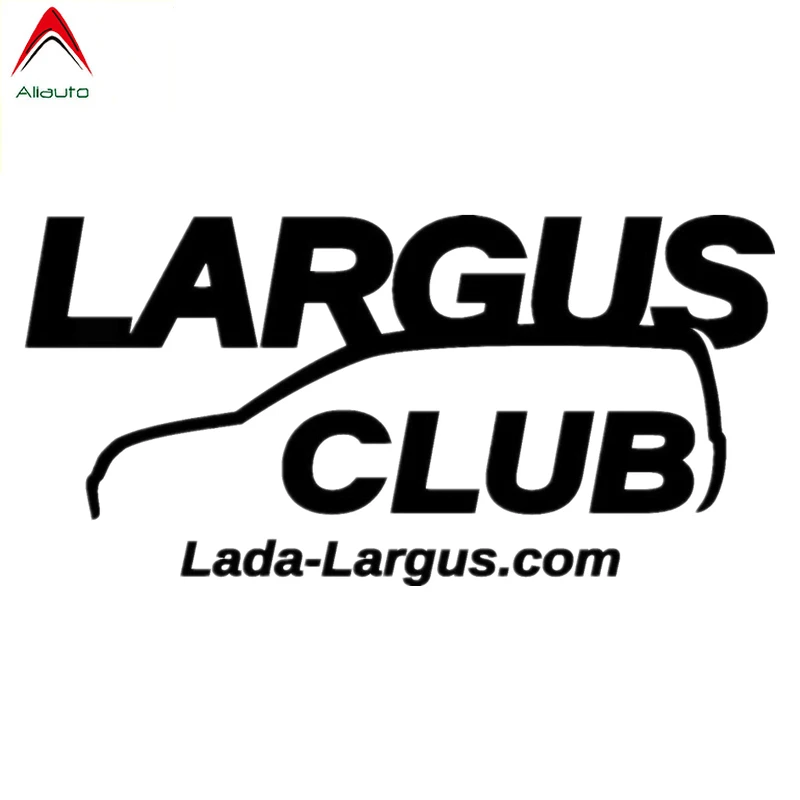

Автомобильная наклейка Aliauto, LADA LARGUS, водонепроницаемая, солнцезащитные наклейки PVC для Mercedes, Volkswagen BWM,12 см * 24 см
