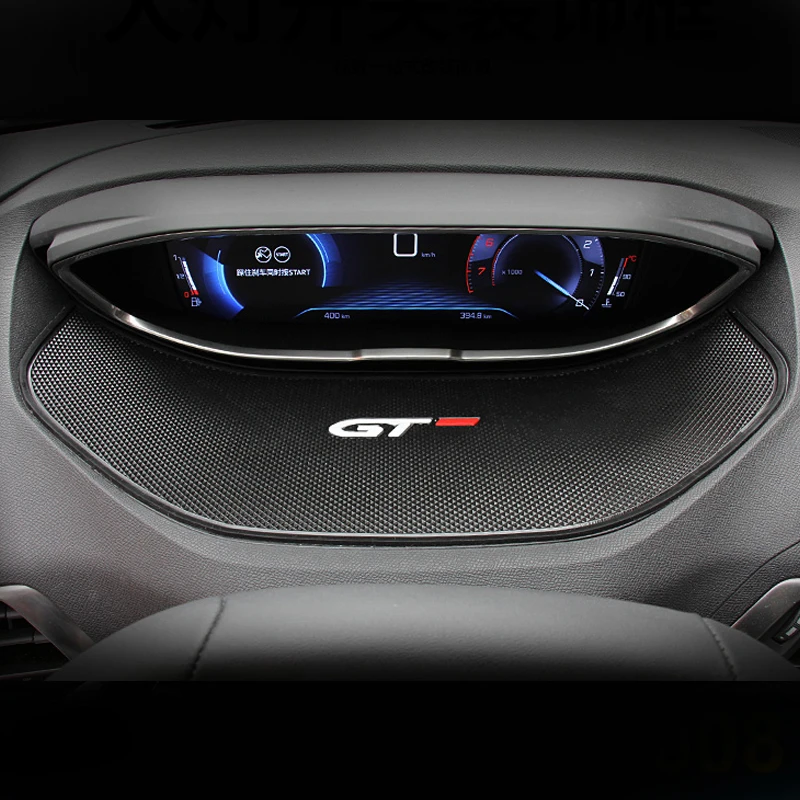 For Peugeot 3008 5008 GT 2016 2017 2018 2019 Rubber Car Dashboard