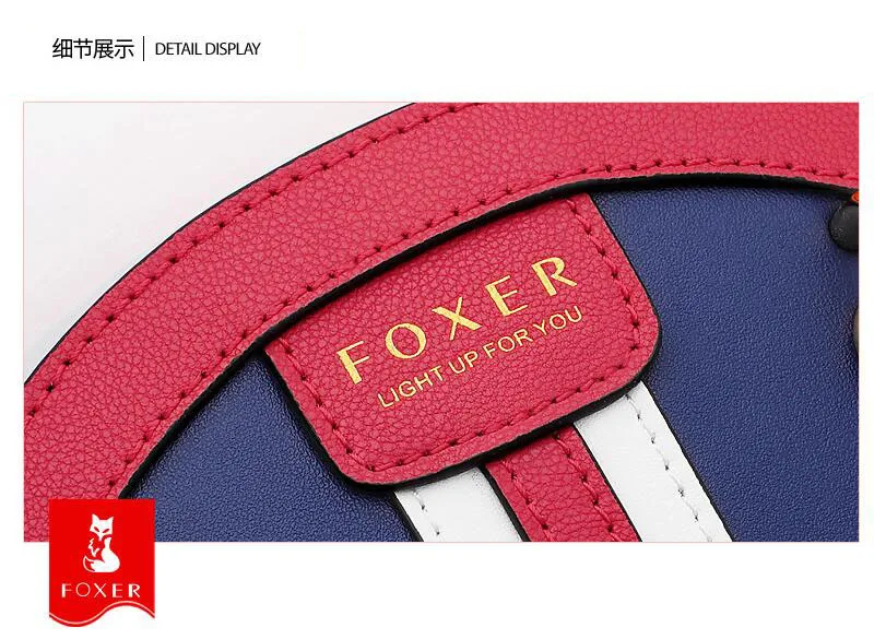 FOXER роскошные сумки женские сумки дизайнерские сумки известный бренд женские сумки новые модные женские кожаные сумки через плечо для женщин
