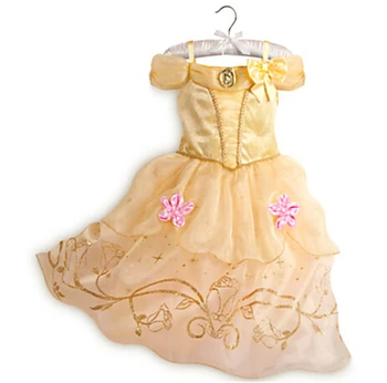 

Girls Cinderella Rapunzel Princess Party Dress for Girl Christmas Vestidos Children Girl Cosplay Costume Child Sofia Party Dress