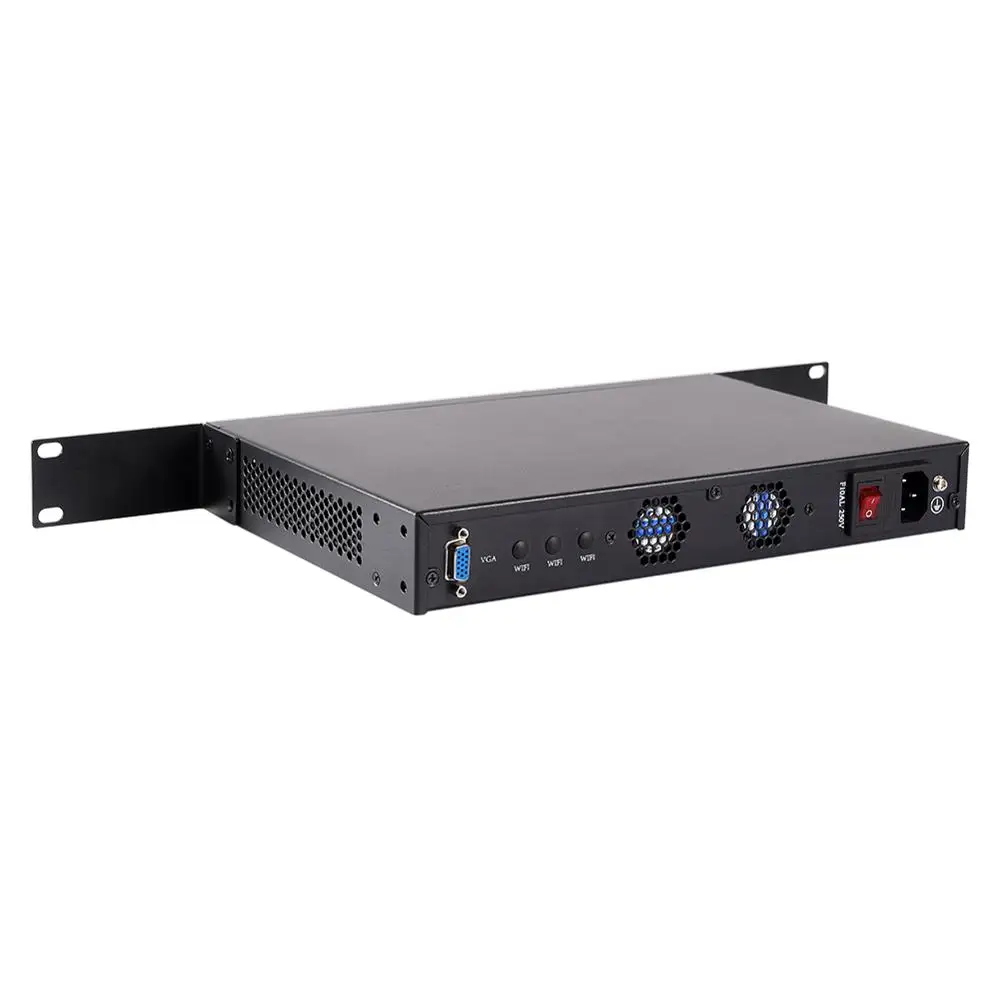 Сетевой маршрутизатор для сетевой безопасности Mikrotik Pfsense VPN ПК Intel Celeron 3855U [HUNSN SA04R]