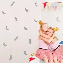 DS054 обувь на высоком каблуке декоративная живопись ПВХ стикер на стену новая гостиная телевизор диван настраиваемая Фреска