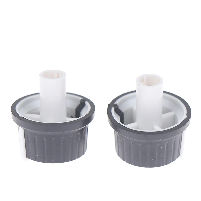Potentiometer Knob Cap Rubber Half Shaft Knob Potentiometer Rotary Encoder Volume Switch 2PCS 25*25.5MM