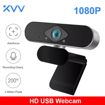 

Xiaovv 1080P Webcam With Microphone 150° Wide Angle USB HD Digital Web Camera Laptop Computer Webcast For Zoom YouTube Face Time