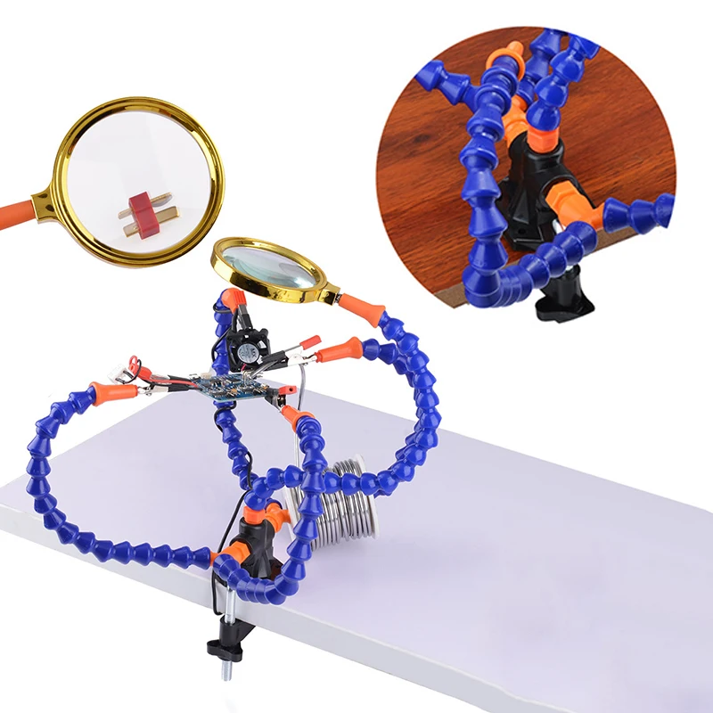

DIY Welding Soldering Station Flexible Claw Fixture Helper Kit Weld Base Tools
