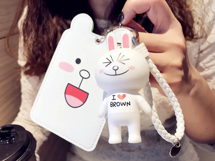 Новое поступление Kawaii Тоторо Медведь PU ID кредитный банк держатель карты с куклой Милая открытка защитный чехол школьные канцелярские принадлежности