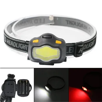 

Wasafire 3 Modes LED Headlamp with Adjustable Head Straps use 3*AAA Battery White / Red Light Head Torch Lamp For Outdoor Sport