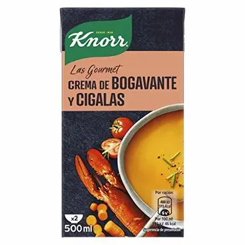 

Knorr Gourmet, Crema de bogavante y cigalas - 500 ml.