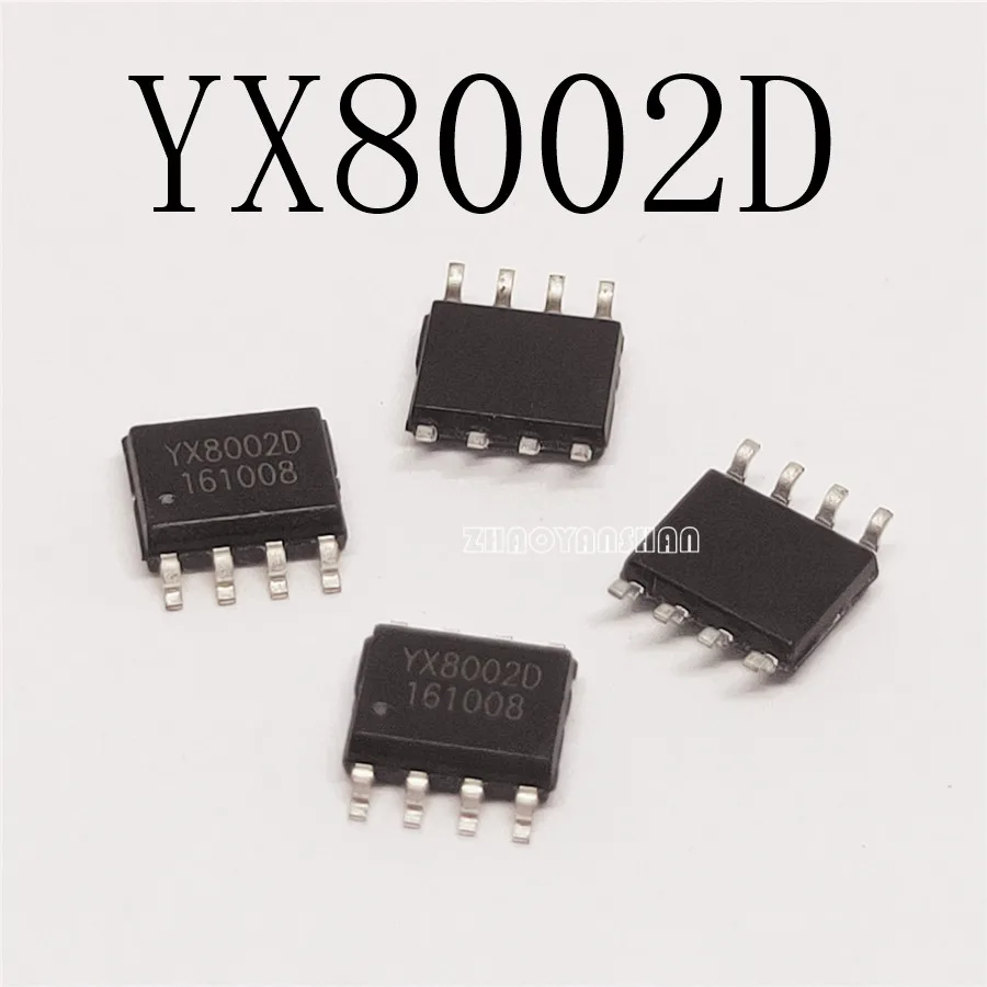 100 шт х YX8002 YX8002D YX8002-8S лапками углублением SOP-8; Новинка;