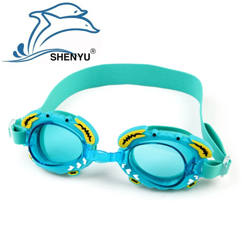 Star Je Goggles Краб детские плавательные очки для плавания с героями мультфильмов с ушной раковиной сумка на молнии Sy4700