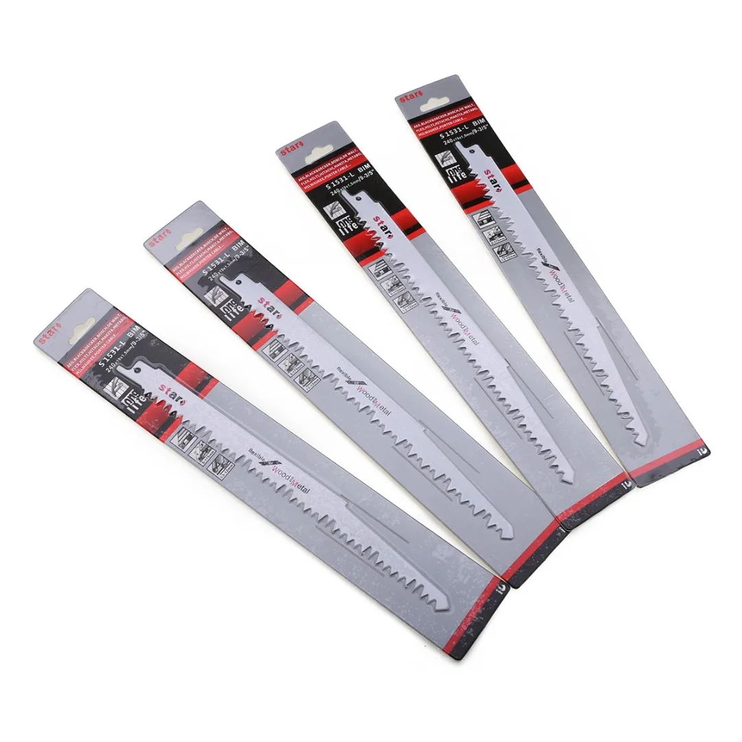 DWZ 10Pcs High Carbon Steel Saw Blade Reciprocating Combo For Dewalt Bosch