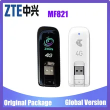 Original Unlocked ZTE MF821 MF821D 4G 3G LTE USB Dongle USB Stick Mobile Broadband Modem internet key PK MF823 MF831 MF820