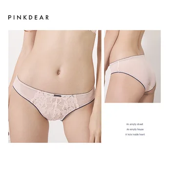 

Japanese Lace Stitching Mesh Low-waist See-through Hollow Female Triangle Ladies Panties Calcinha Feminina Braguitas Mujer 2020