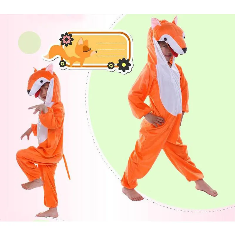 Umorden Children Kids Girl Boy Cartoon Animal Fox Costume Cosplay Clothes Suit Children's Day Halloween Costumes Jumpsuit Umorden Children Kids Girl Boy Cartoon Animal Fox Costume Cosplay Clothes Suit Children's Day Halloween Costumes Jumpsuit