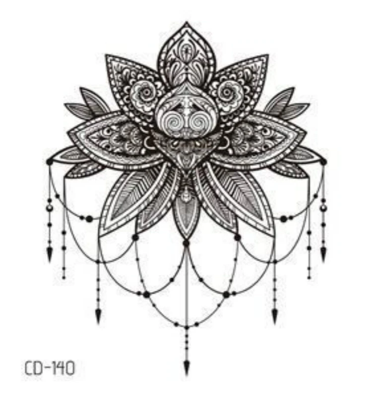 Tatouage Autocollant Pour Femme Corps Poitrine Art Tatouage Temporaire Bracelet Taille Fille Flash Tatoo Fleur 1 Piece Aliexpress