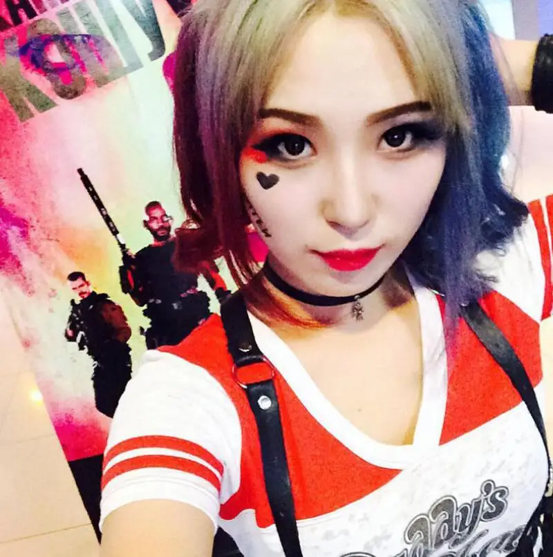 Cosplay&ware Shirt Beauty Girl T-shirt Lil Monster Top Cosplay Costume Ladies Short Tee For Adult Women Halloween -Zentai shop online Hd0493af32427485586fd37c2aec2cbb6h.jpg