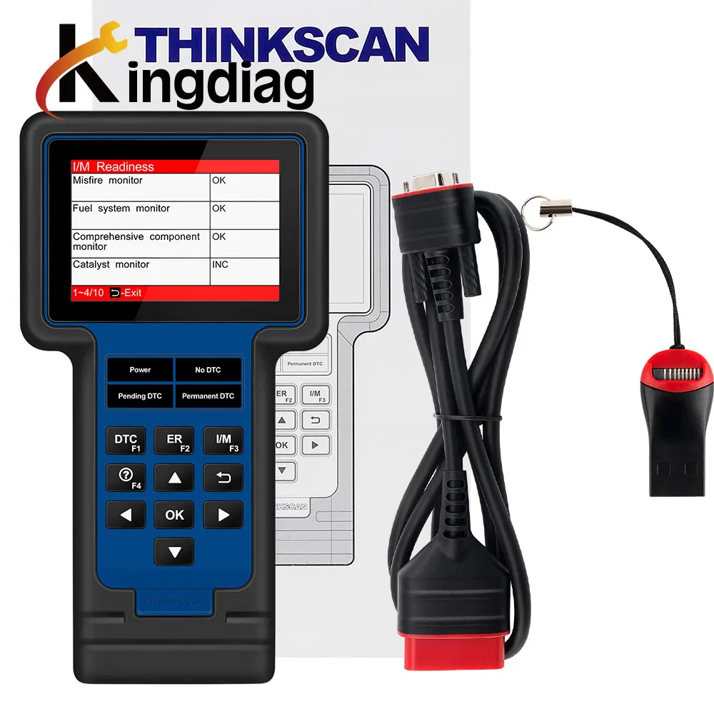 Thinkcar ThinkScan OBD2 сканер профессиональная диагностика EPB SAS DPF масло SRS сброс