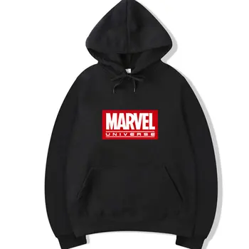 

2019 New Brand Long Sleeve Print Marvel Hoodie Men's/women's Jacket Unisex Hoodies Sweatshirt Mans Casual Hoody Streetwear