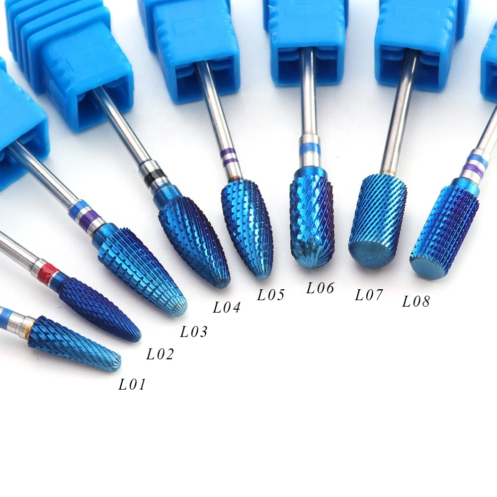 

10PCS / Bag Milling Cutter Nail Drill Bit Electric Manicure Drills Pedicure