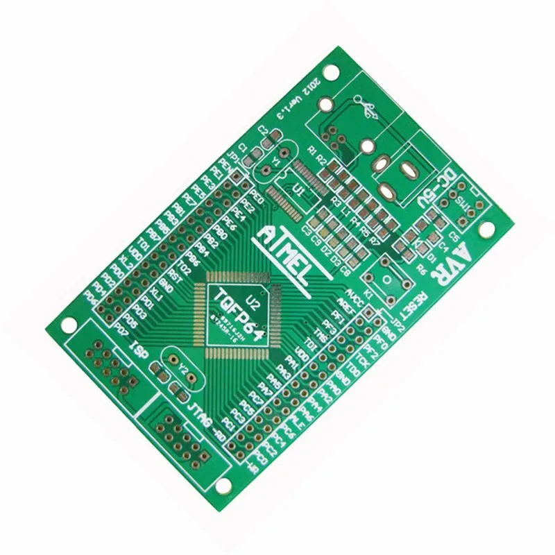 Бесплатная доставка 5x ATMEL ATMega128 AVR макетная плата DIY PCB голая доска|board diy|board boardboard pcb