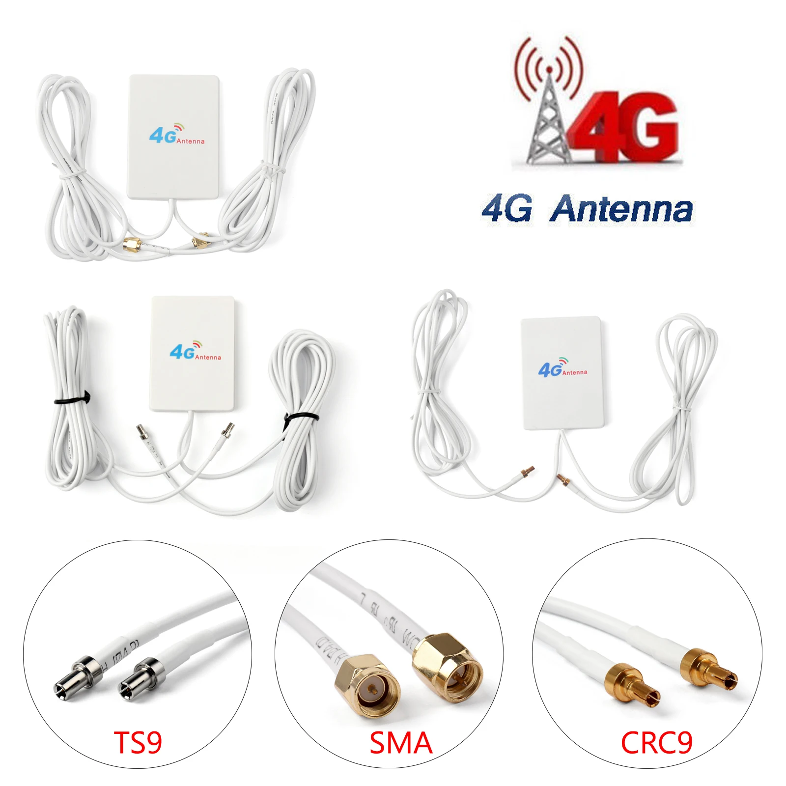 Artudatech 28dBi 4G 3g LTE 2 × разъем широкополосной антенны Усилитель сигнала для мобильного маршрутизатора