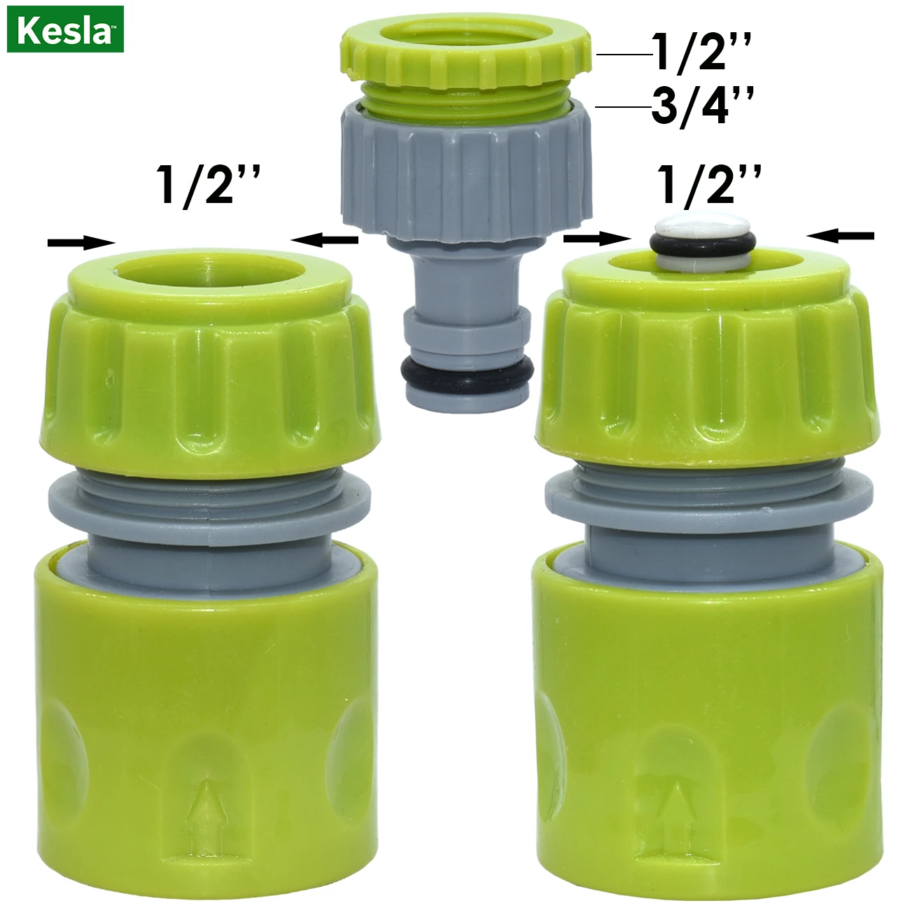 Tools Irrigation Fast Hose Connector 1//2/" 3//4/"barbed Coupling Adapter Drip Tape